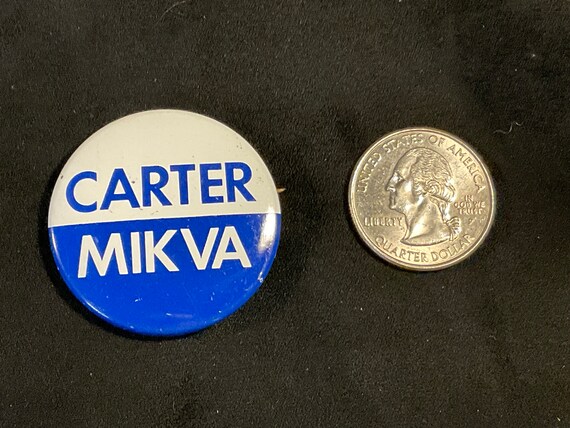 Vintage Carter/Mikva - 1976 Jimmy Carter Illinois… - image 7