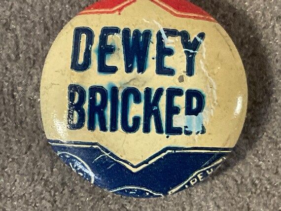 Vintage Dewey and Bricker - Thomas Dewey 1944 Pre… - image 4