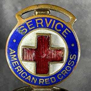 Wwi Red Cross Pin - Etsy
