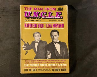 Vintage Man From U.N.C.L.E. Magazine: November 1966