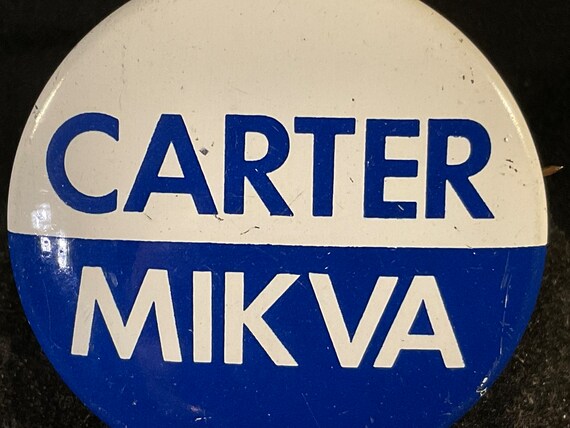 Vintage Carter/Mikva - 1976 Jimmy Carter Illinois… - image 3
