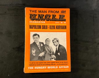Vintage Man From U.N.C.L.E. Magazine, March 1967