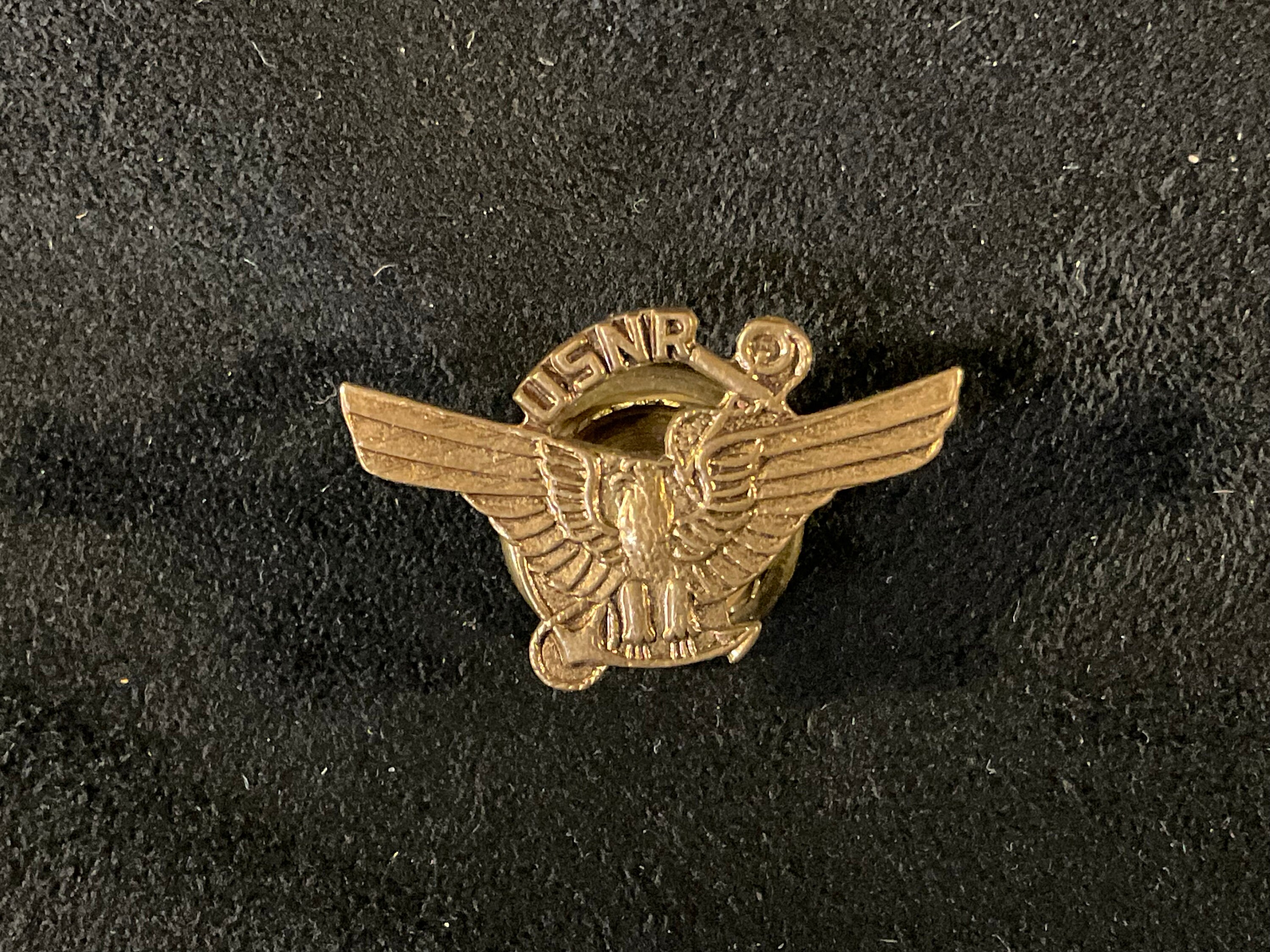 Vintage USNR Eagle Anchor Lapel Pin - WWII Naval Reserve - Etsy