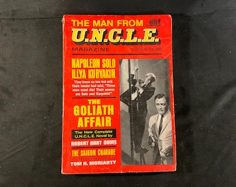 Vintage Man From U.N.C.L.E. Magazine: December 1966, The Goliath Affair