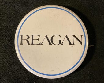 Vintage Reagan- 1976 Ronald Reagan Presidential Campaign Pinback/Button - Ronald Reagan for President & Sen. Richard Schweiker for VP 1 3/4”