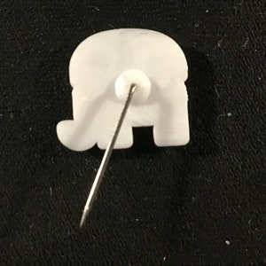 Vintage GOP Elephant Stick Pin type Presidential Campaign Pin/Button from around the 1976 GOP Ford and Dole ticket image 3