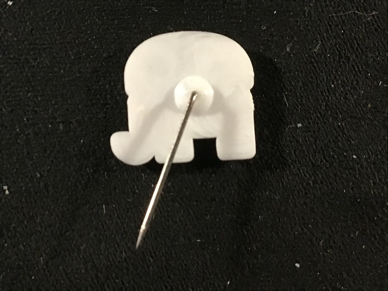 Vintage GOP Elephant Stick Pin type Presidential Campaign Pin/Button from around the 1976 GOP Ford and Dole ticket image 3