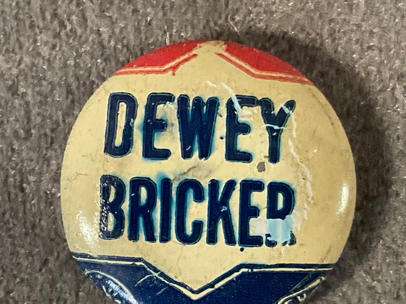 Vintage Dewey and Bricker - Thomas Dewey 1944 Pre… - image 5