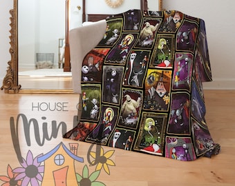Nightmare Cards Custom Minky Blanket