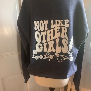 Not like the others crewneck sweatshirt