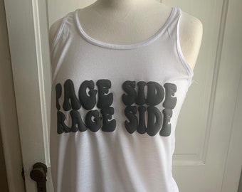 Page Side Rage Side racerback tank