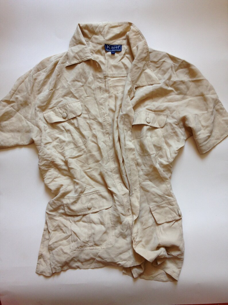 Italian Silk Lounge Blouse