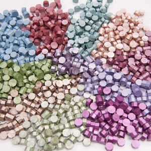 Sealing Wax Beads: 40 Colors for Envelope Seals