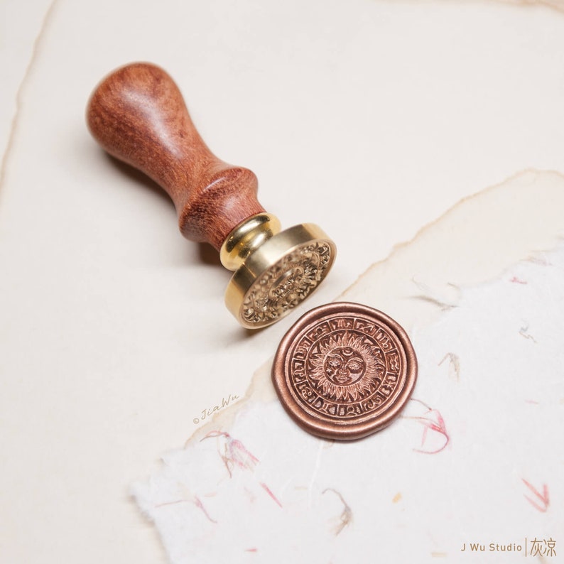 Birth Chart Wax Seal Stamp Make Your Own Wax Seal Stickers Etsy