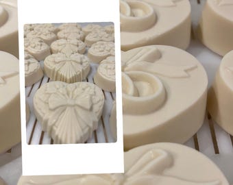 Recuerdos de boda: Jabón natural procesado en frío (juego de 24)