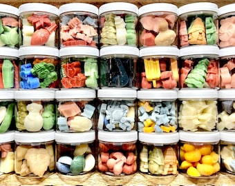 Jabón de viaje natural: Jabón vegano artesanal de proceso en frío