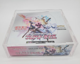 Pokemon Acrylic Japanese Booster Box Display Case Framing/display Quality  Grade - Etsy