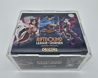 Collect-ob 5mm Acrylic Display Case For Pokemon 36-Card Booster Box – UV Protection, Clear, German Edition