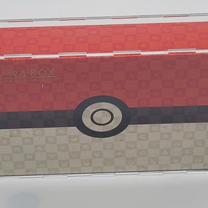 Pokemon Japan Post Stamp Collection Box Acryl Display Case Box, Framing / Display Quality Grade