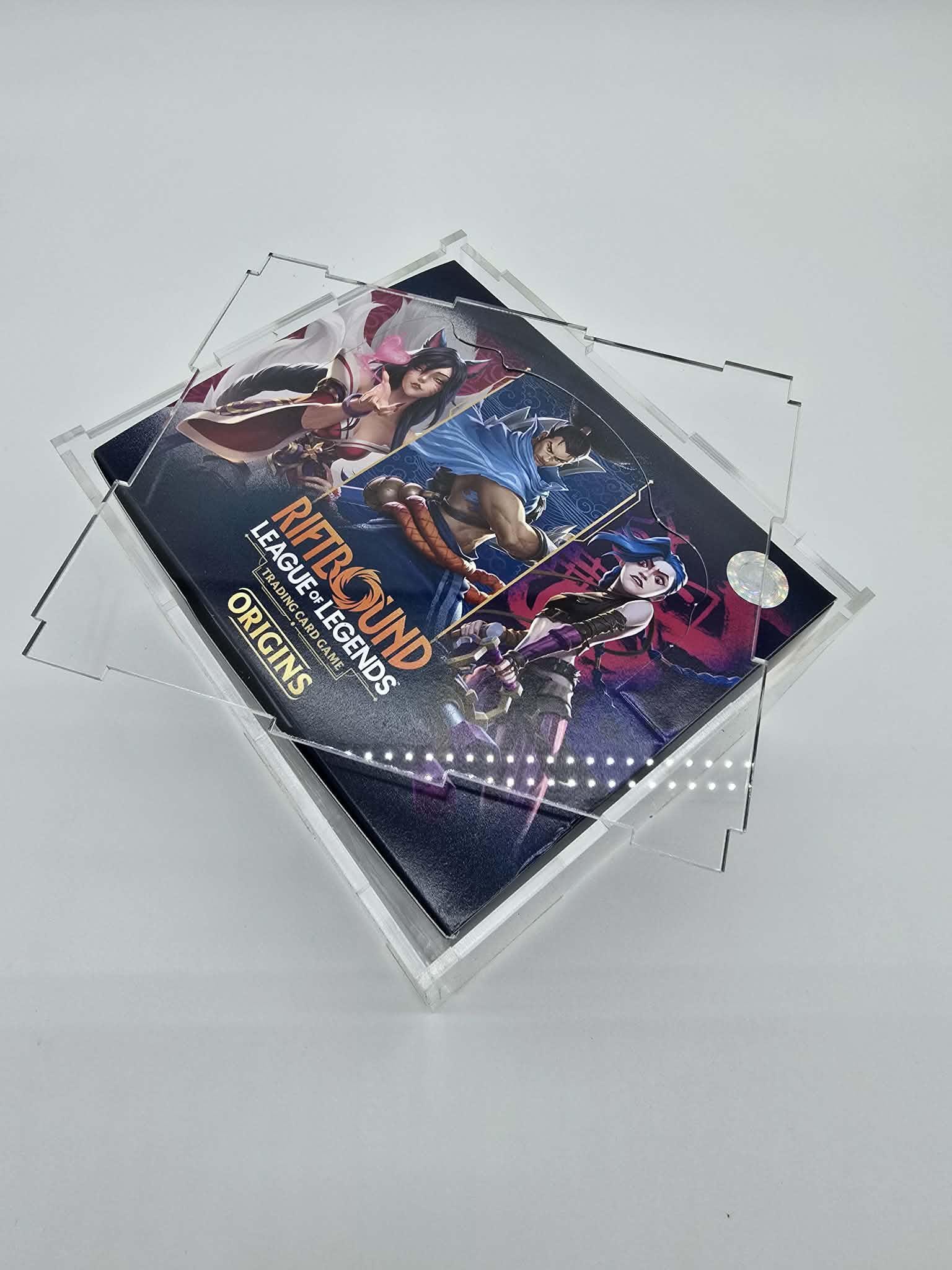 Chaos TCG Rio RainbowGate! 未開封ボックス Riot Riftbound Booster Box Acrylic Booster Box Display Case Box