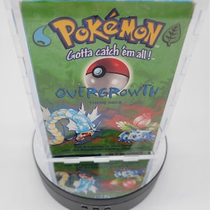 Pokemon Acrylique WOTC Theme Deck Display Box. Pour la série Wizard of the Coast