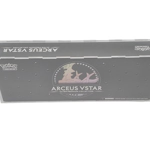 Pokemon Arceus Ultra Premium Collection Scatola da esposizione acrilica, grado di qualità dell'inquadratura/visualizzazione (scatola di raccolta non inclusa) SOLO CUSTODIA