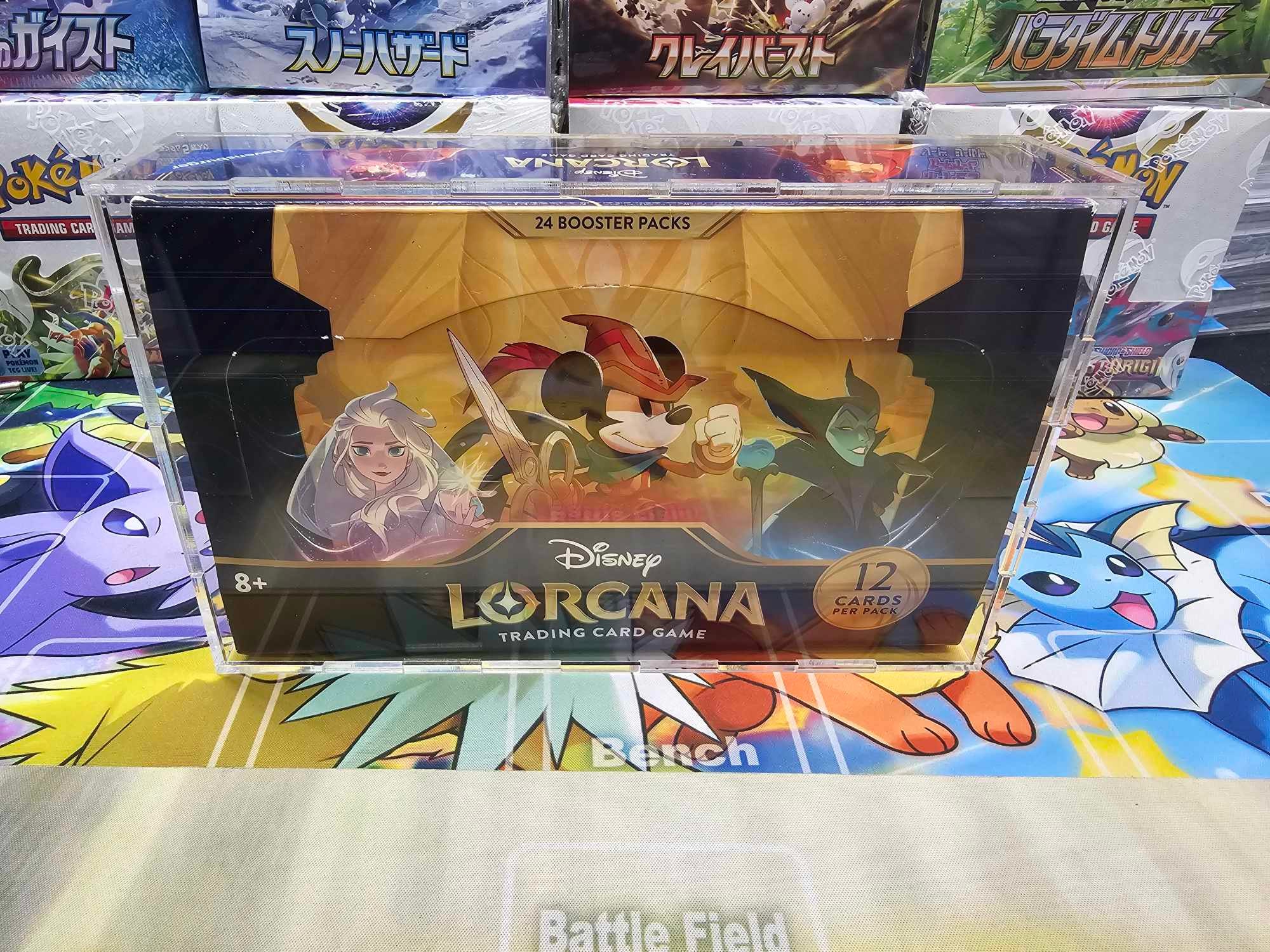 lorcana booster box display Amazon.com: Platinum Protectors Acrylic Display Case for Disney Lorcana  Booster Box Premium Magnetic Top 6mm : Toys & Games main image 1