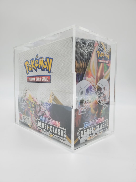 acrylic pokemon booster box case Booster Box Acrylic Case – Koda Cards main image 0