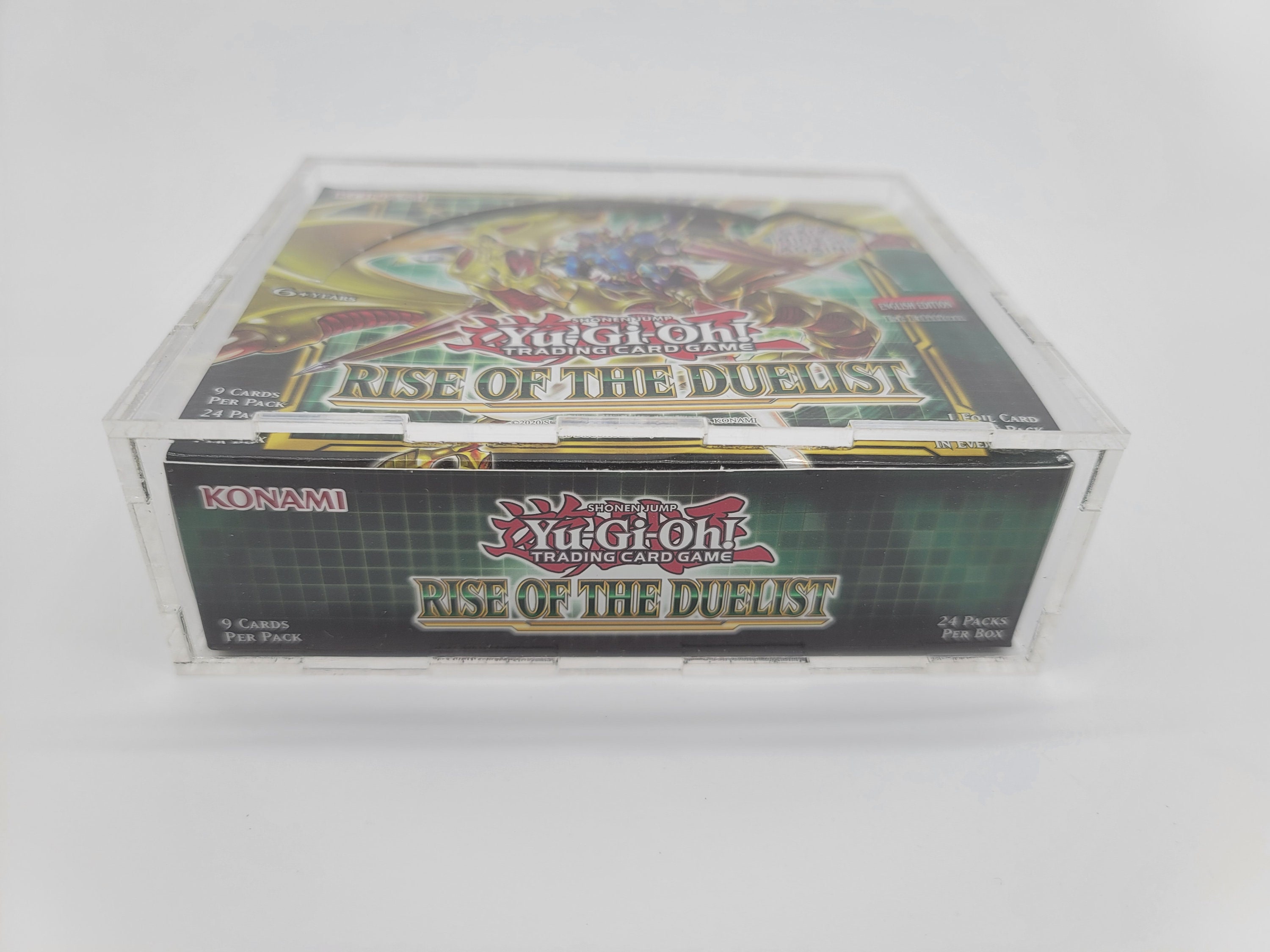 Yugioh Acrylic Booster Box Display Case Box, Framing/display Quality ...