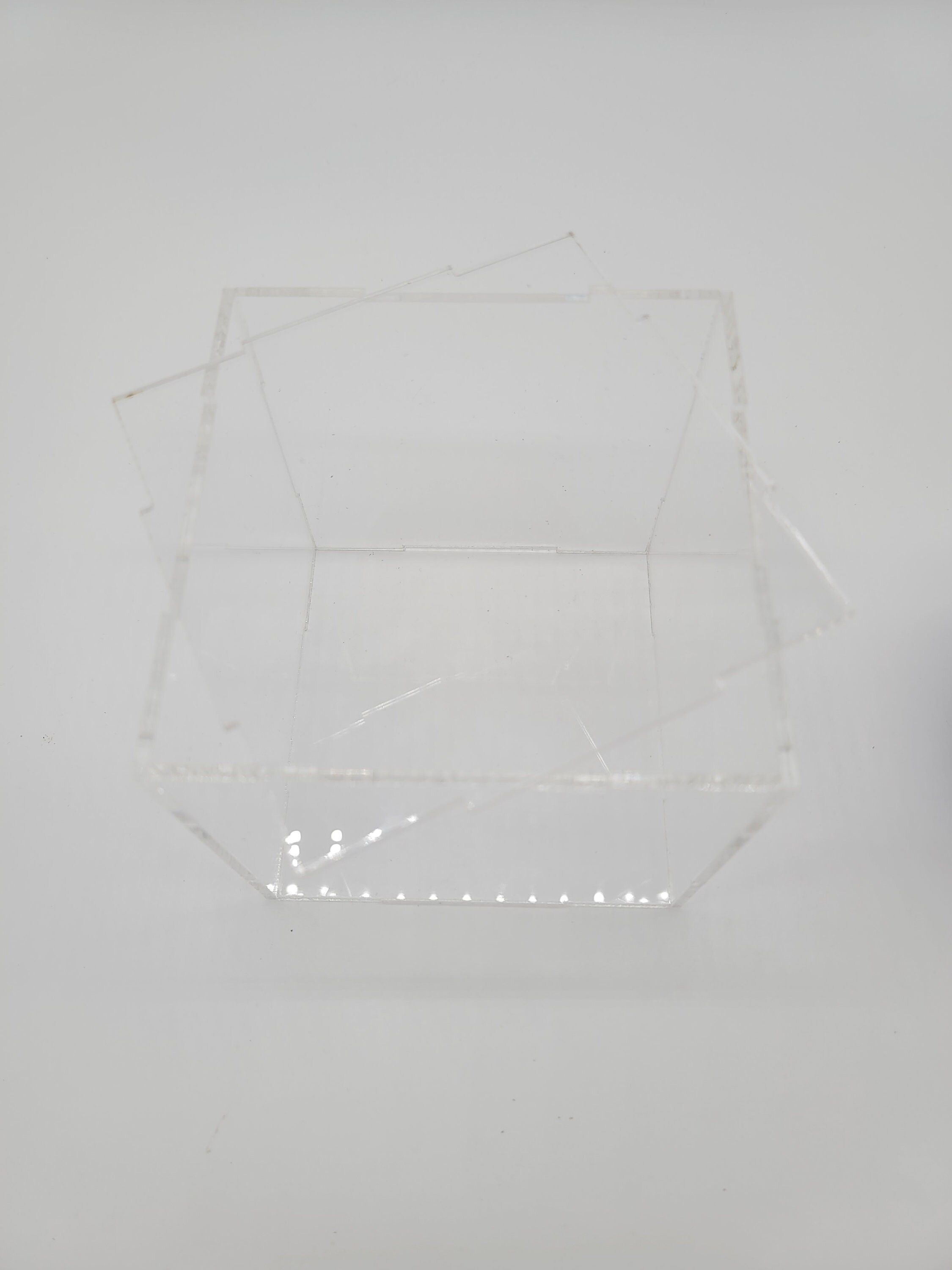 Custom Booster Box Display Case - Clear Acrylic Magnet Lid Custom Booster Box Display Case - Clear Acrylic Magnet Lid