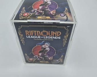 Riftbound Booster Box Acrylic Case (league of Legends Trading Card Game) -  Etsy