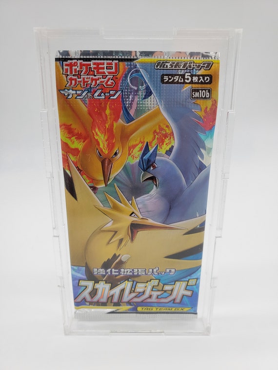 Pokemon Acrylic Japanese Booster Pack Display Case Box, Framing/display Quality Grade - Etsy Australia Pokemon Acrylic Japanese Booster Pack Display Case Box, Framing/display Quality Grade - Etsy Australia
