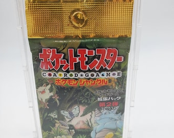 Pokemon Acrylic Japanese (old Versions) Booster Pack Display Case Box,  Framing/display Quality Grade - Etsy Israel