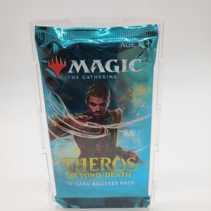 Magic the Gathering Acrylic Booster Pack Display Case Box, Framing/Display Quality Grade