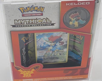 Pokemon Acrylic 20th Anniversary Mythical Collection Box, Framing/Display Quality Grade (Acrylic Box only)