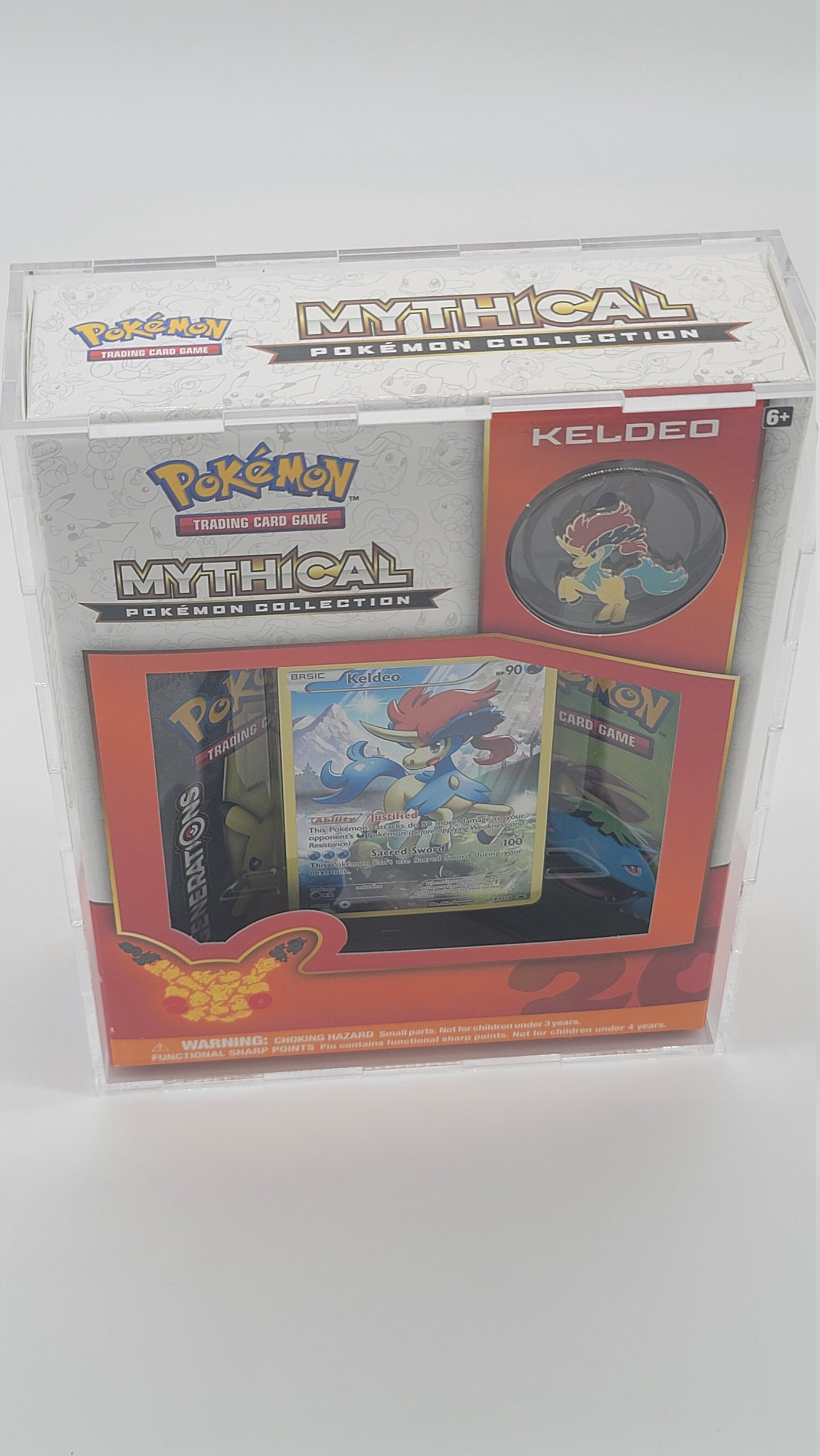 Pokemon Acrylic 20th Anniversary Mythical Collection Box, Framing/display  Quality Grade (acrylic Box Only) - Etsy