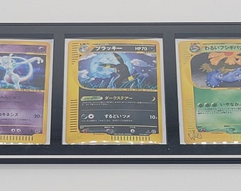Pokemon Acrylic 9 Card Magnetic Display Case Framing/Display Quality Grade  Fits sleeved cards