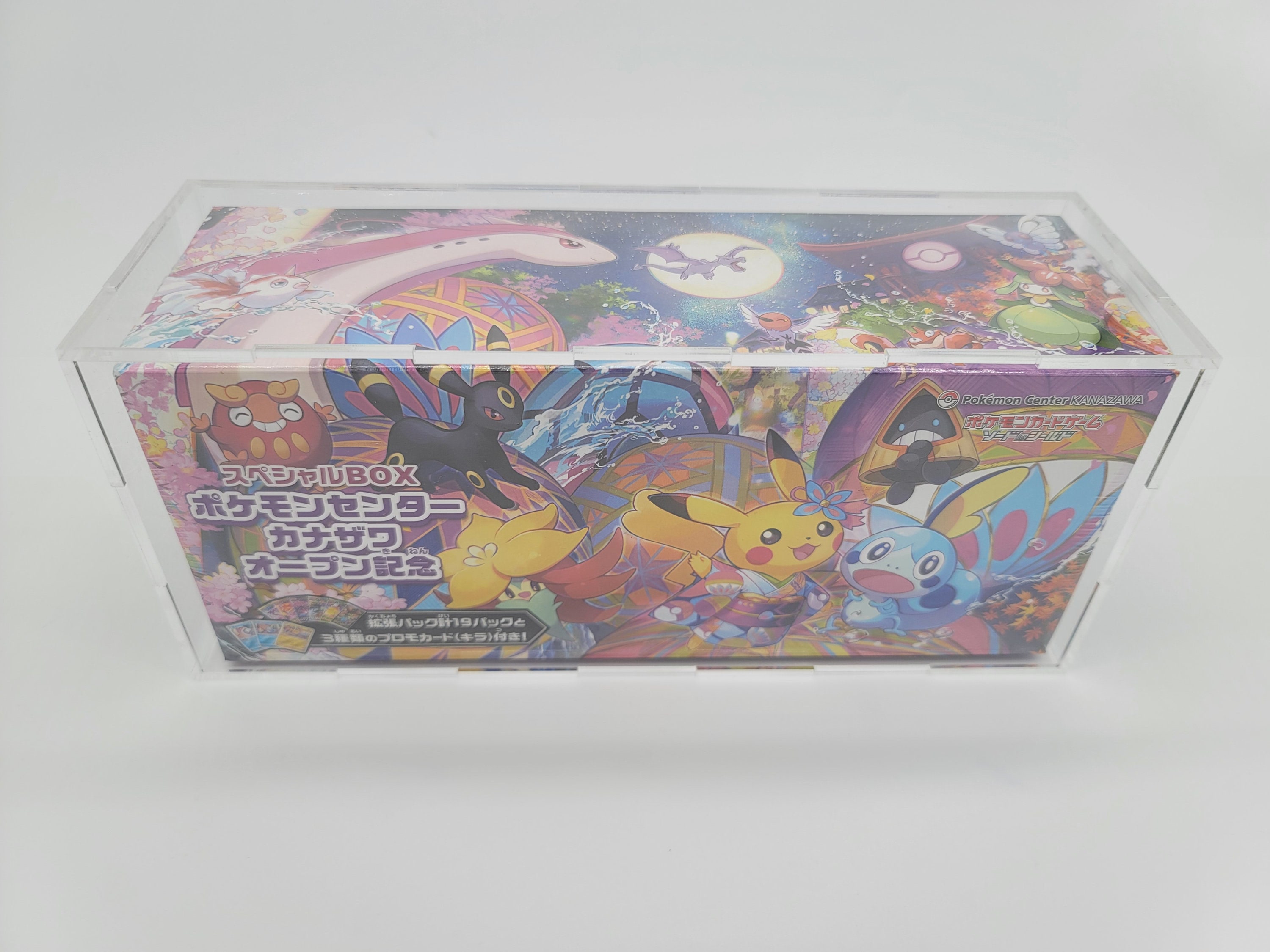 Pokemon Kanazawa Special Box Acrylic Box Display Case Box