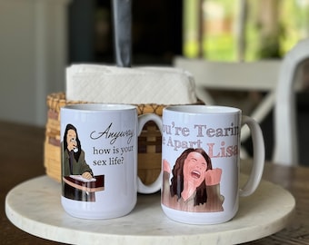Tazas de café The Room / Tazas dibujadas a mano