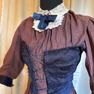 1892 Metropolitan Fashions Dress