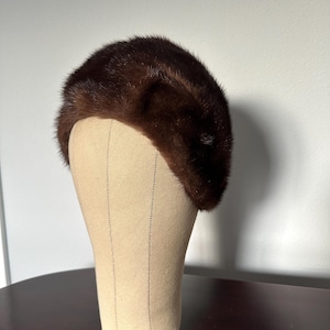 1950s fur hat