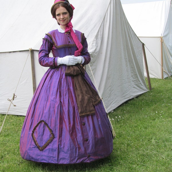 Civil War Era - Silk Gown