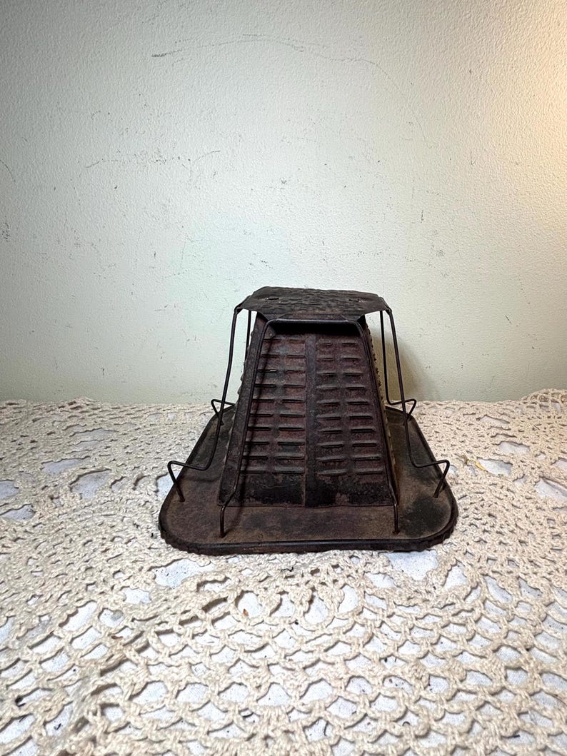 Vintage Knoblock Pyramid Toaster – Early 1900s Stovetop Wire Toaster ...