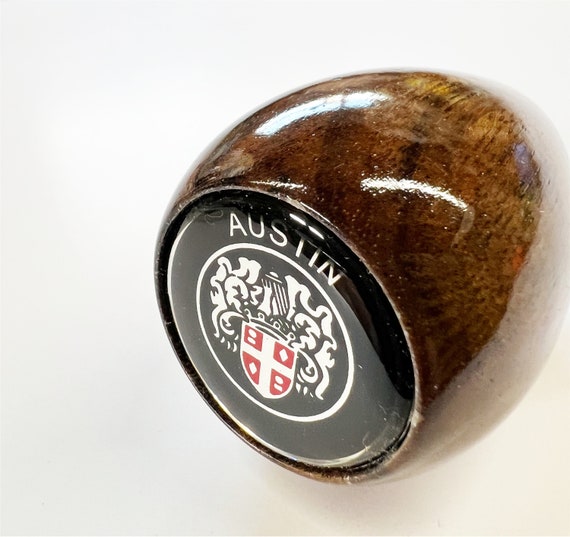 Walnut Hand Crafted Gear Shift Knob for Austin Classic Mini