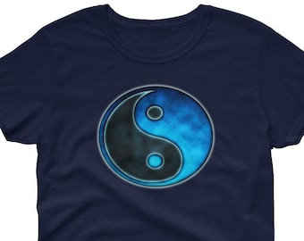 Yin Yang Shirt, Women's T-Shirt, Ying Yang Shirt, Taoism Shirt, Yin Yang Gift, Yin Yang Symbol, Tao Te Ching, Spiritual Shirt, Taoist Shirt