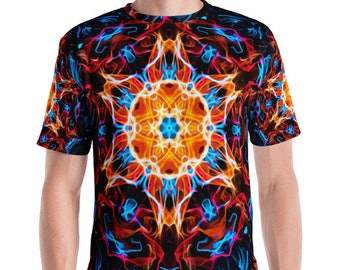 Sacred Geometry Shirt, Festival Clothing, Mandala Shirt, Psychedelic Shirt, Rave Shirts, Trippy Shirts, Festival Wear,  EDM Clothing, Rave