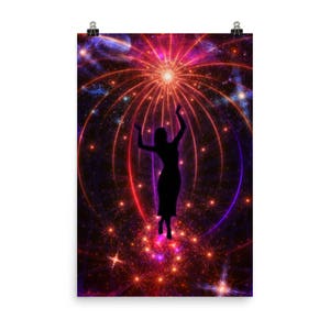 Revelation Visionary Art, Poster, Print, Wall Art, Art, Psychedelic Art, Spiritual Art, Symbolic Art, Meditation Art, Ecstatic Art, Mystical