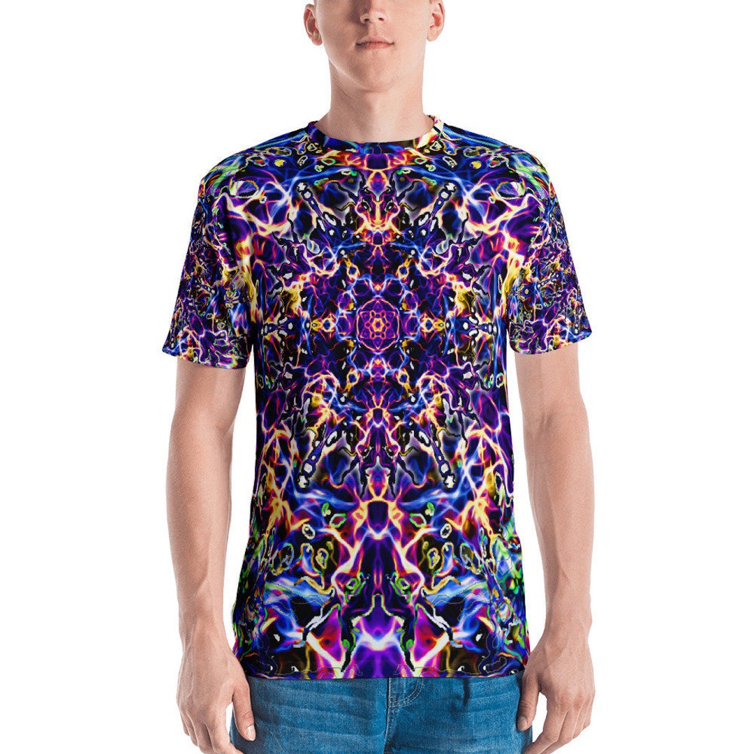 Festival Clothing, Psychedelic Shirt, Trippy Shirt, Yoga Clothing ...