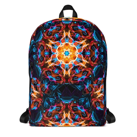 Mandala Backpack, Sacred Geometry Backpack, Festival 