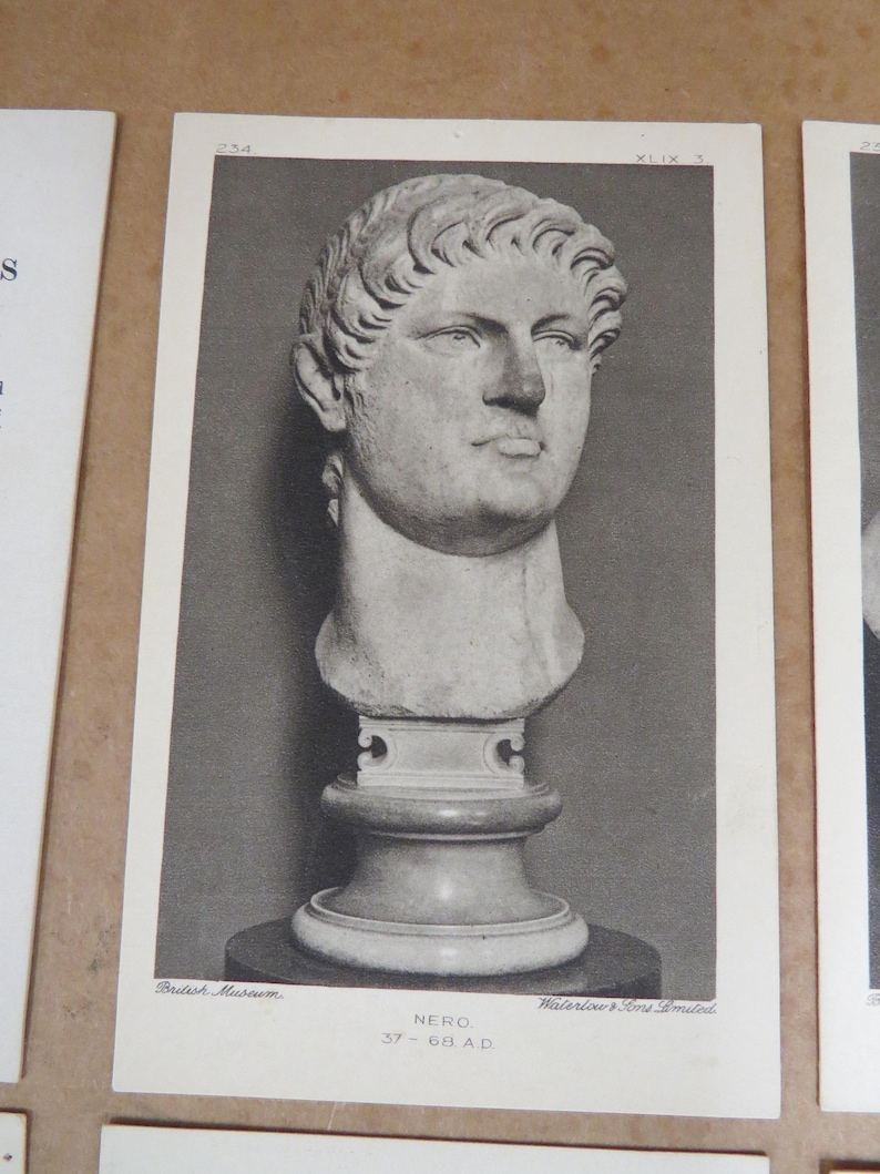 Lot of 9 British Museum Room of Ancient Greek & Roman Life Postcards ...
